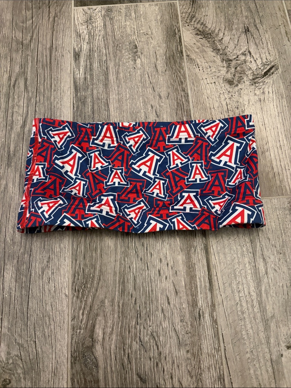 Arizona Wildcats Red & Navy Logo Bandeau